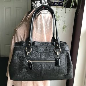 Leather COACH Handbag